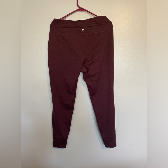 COPY - Old Navy CozeCore Joggers Leggings Maroon Burgundy XL - Picture 4 of 4